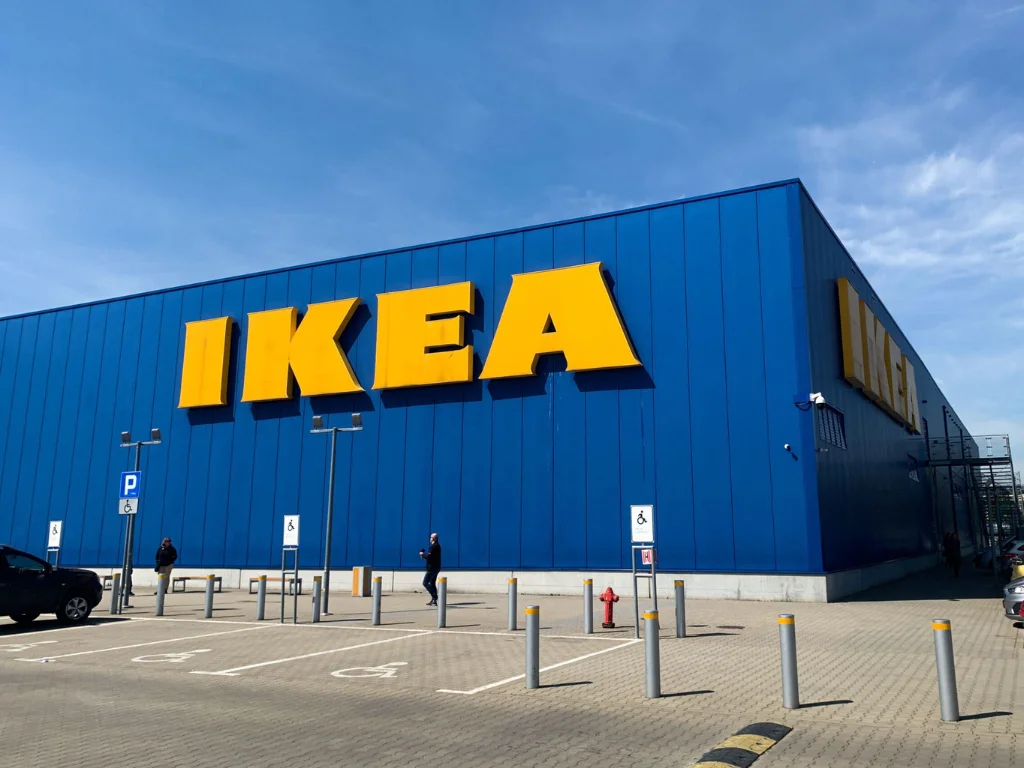 Centro de compra de productos de IKEA.