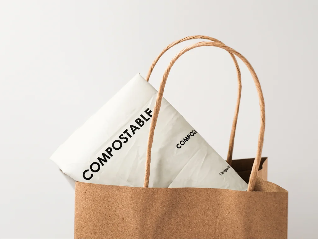 Tienda compostable Tienda que utiliza materiales compostables.